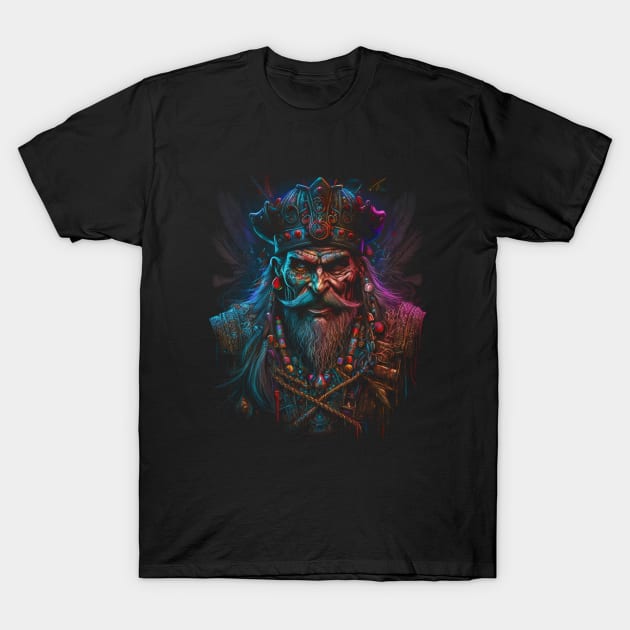 The Cursed of Pirates - Baron T-Shirt by HijriFriza